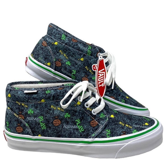 VANS Fergadelic x OG Chukka LX Shoes Men Canvas Acid Wash Sneakers VN0A4U3G0621 - Picture 1 of 8